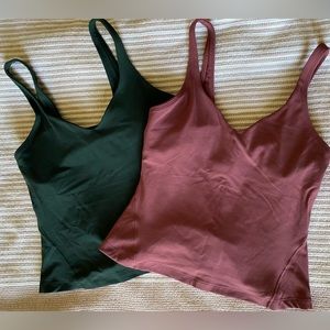 Lululemon Align Tanks, Waist Length, Bundle, Sz 8